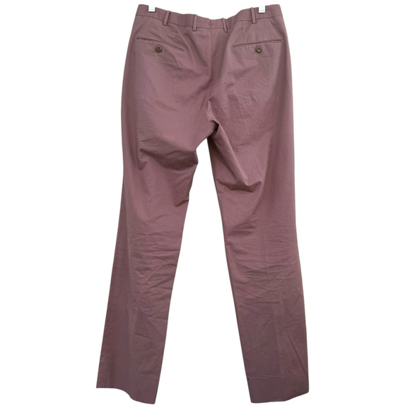 Ermenegildo Zegna Pants Mens 48R 32x32 Premium Trousers Stretch 100% Cotton - Picture 2 of 13